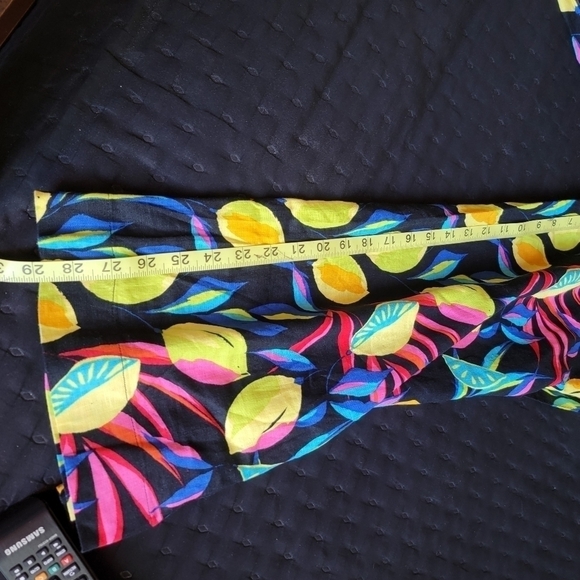 Nwt Tabitha Brown palazzo fruit print pants 👖 - Picture 8 of 10